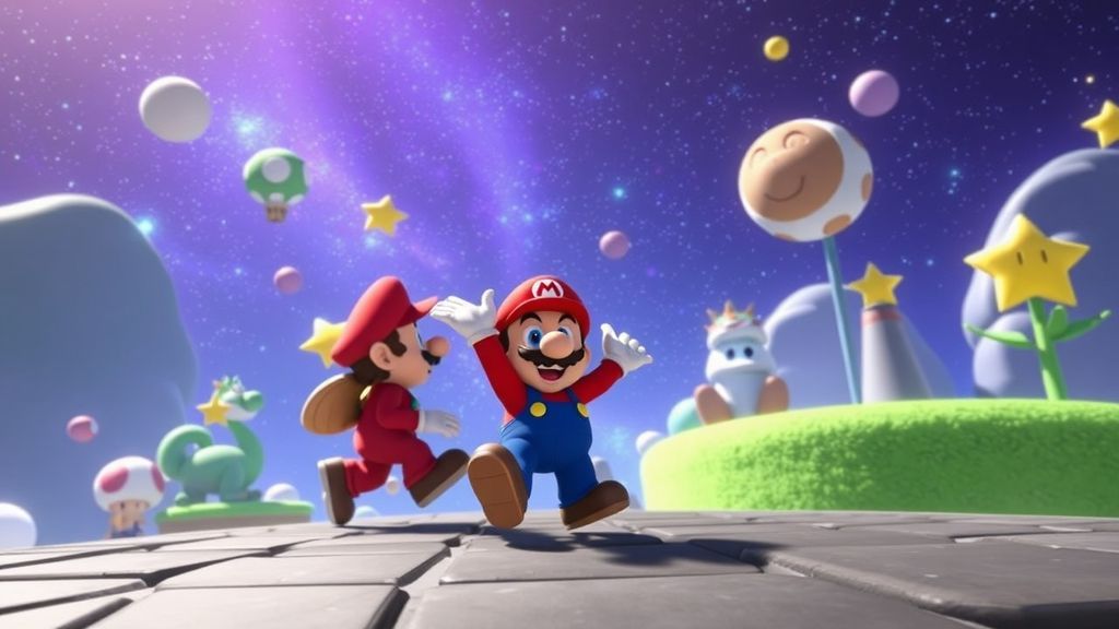 《超级马里奥银河大电影》预告藏彩蛋！皮克敏军团惊喜亮相